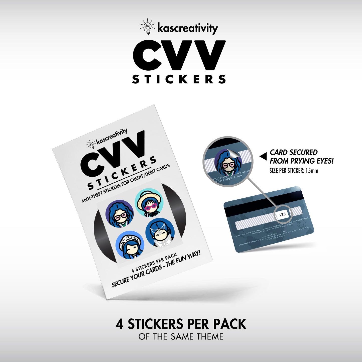 K-Pop Collection - CVV Stickers