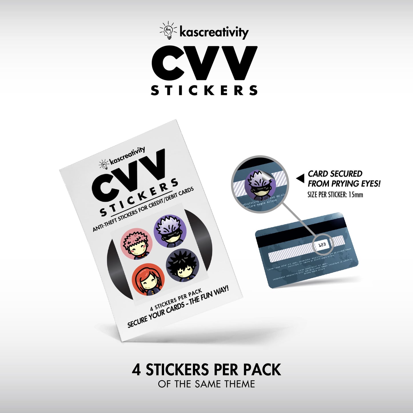 Anime Collection - CVV Stickers