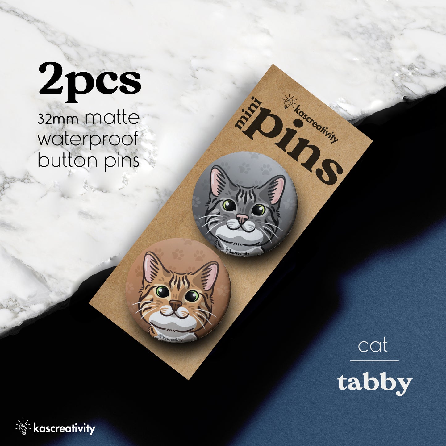 Dogs & Cats Mini Button Pins