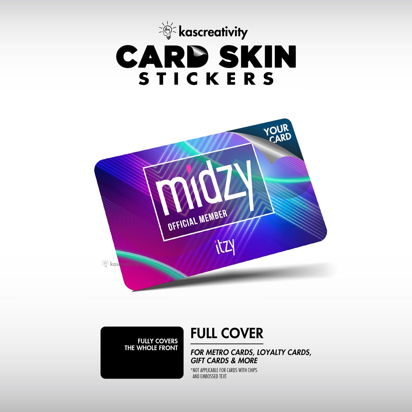 K-Pop Collection - Card Skin Stickers