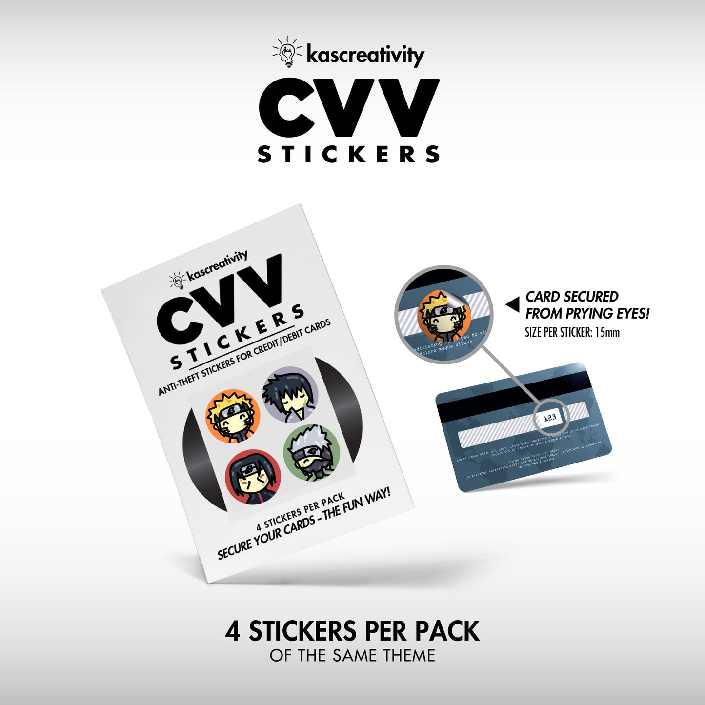 Anime Collection - CVV Stickers