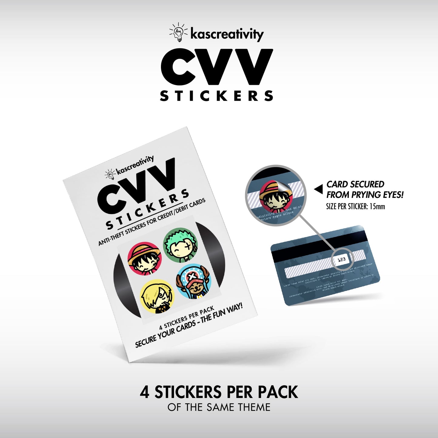 Anime Collection - CVV Stickers