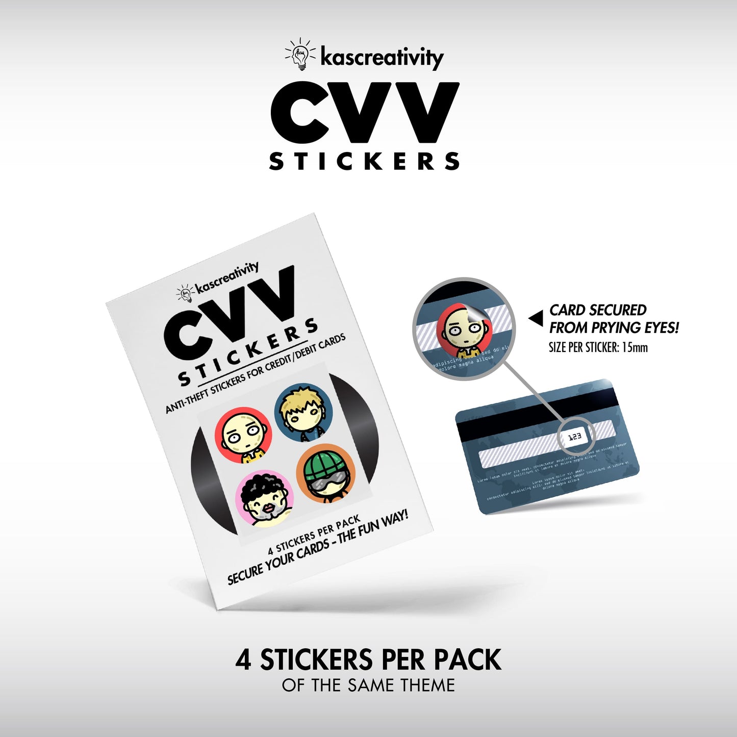 Anime Collection - CVV Stickers