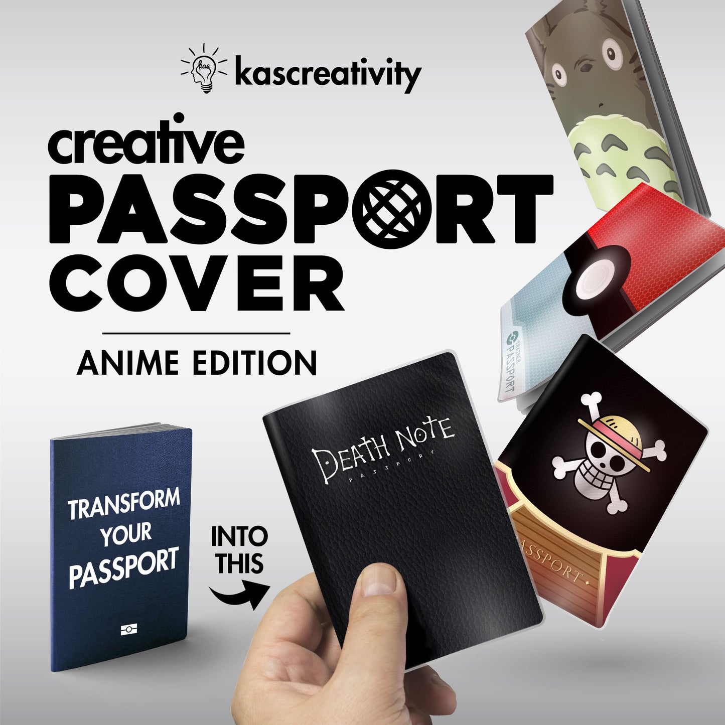 Anime Collection - Creative Passport Cover
