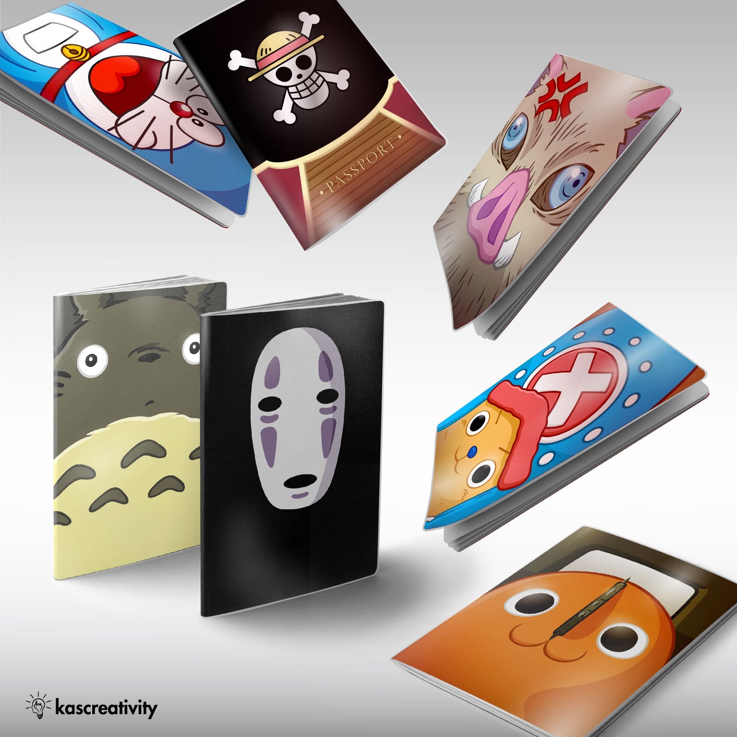 Anime Collection - Creative Passport Cover