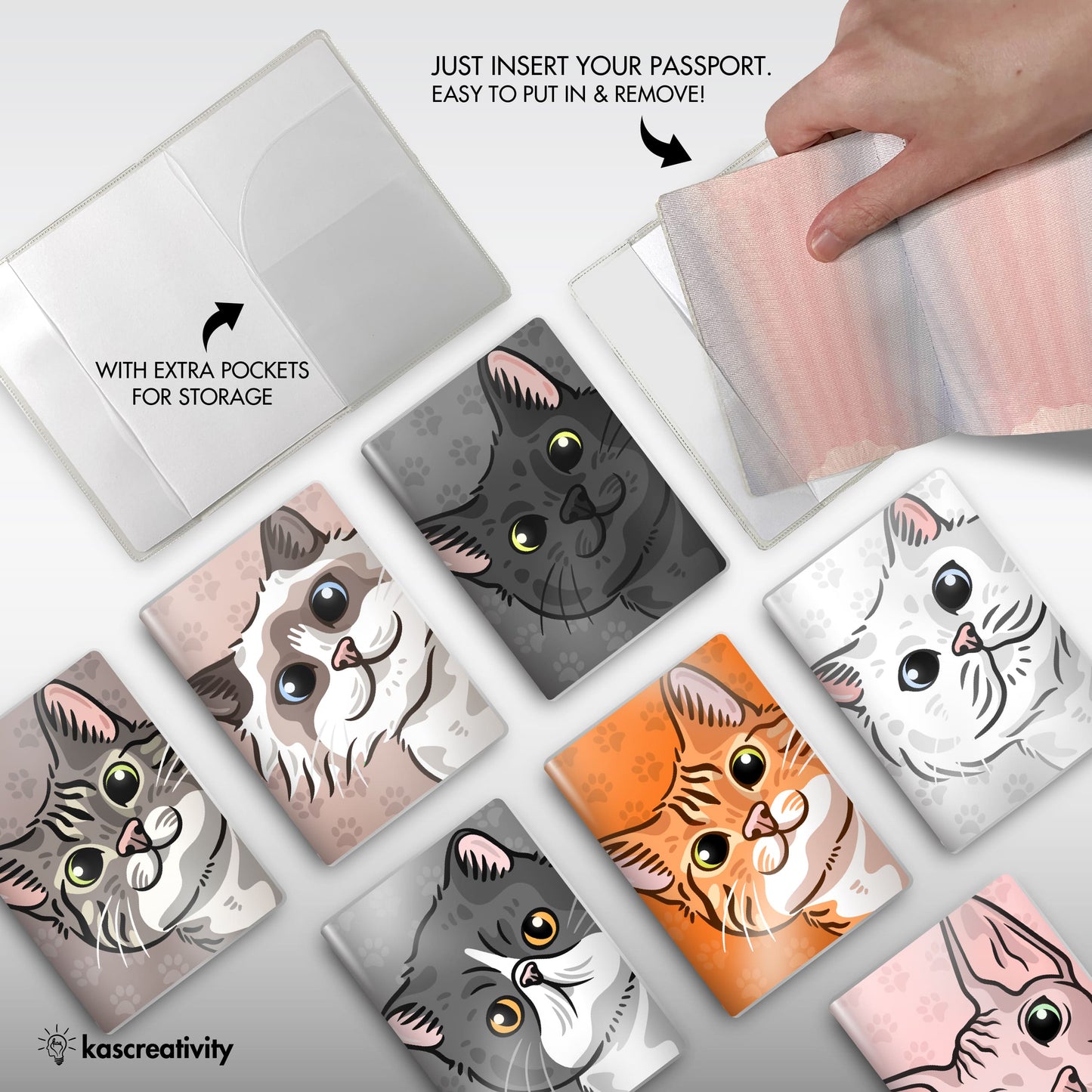 Cats Collection - Creative Passport Cover