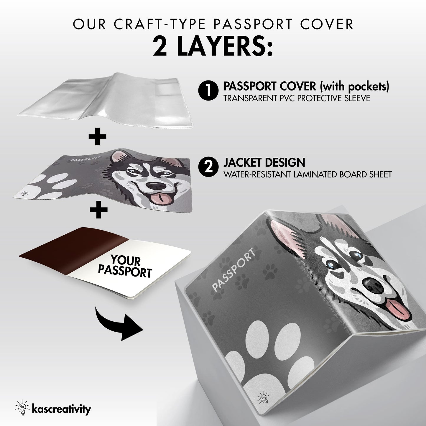 Dogs Collection - Creative Passport Cover