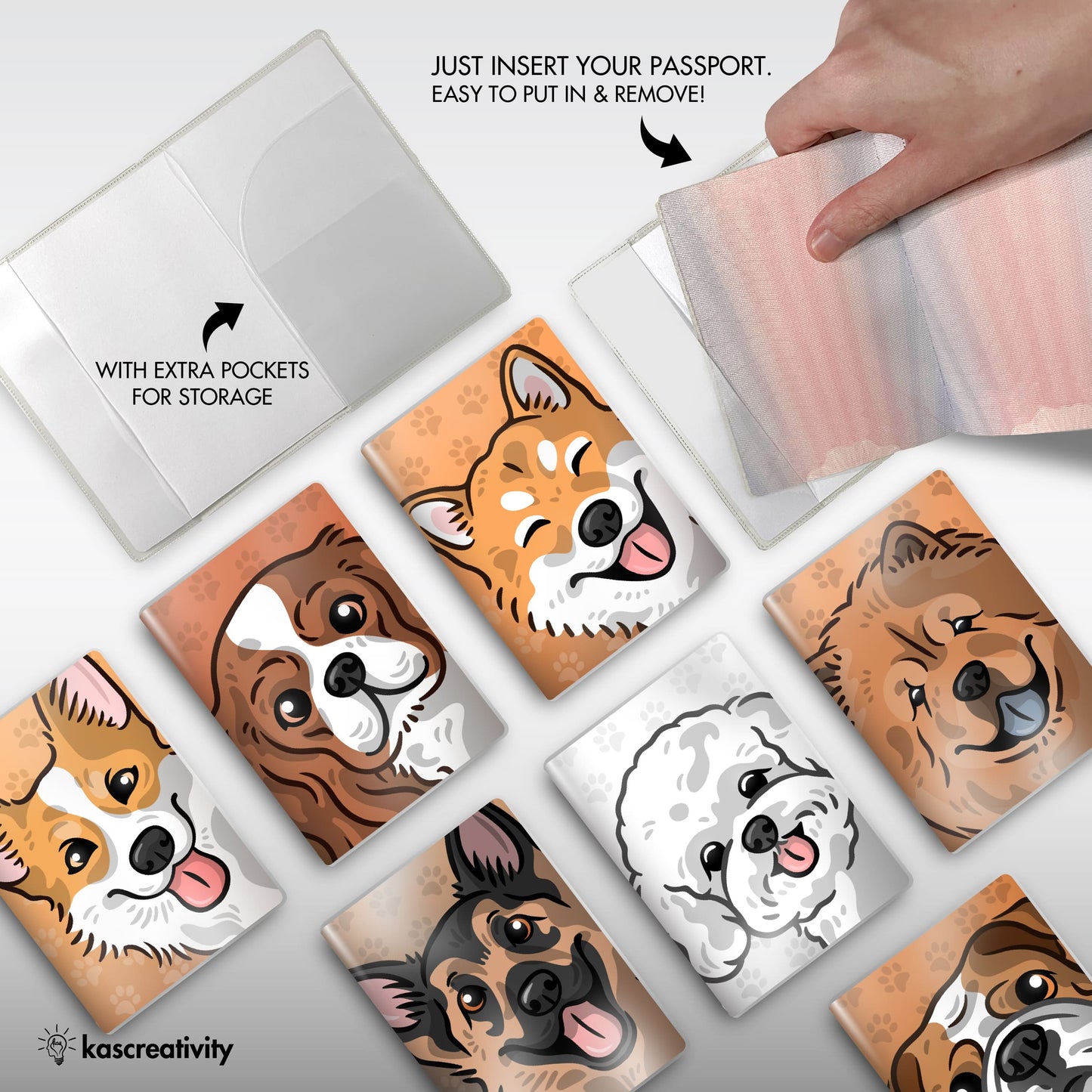 Dogs Collection - Creative Passport Cover