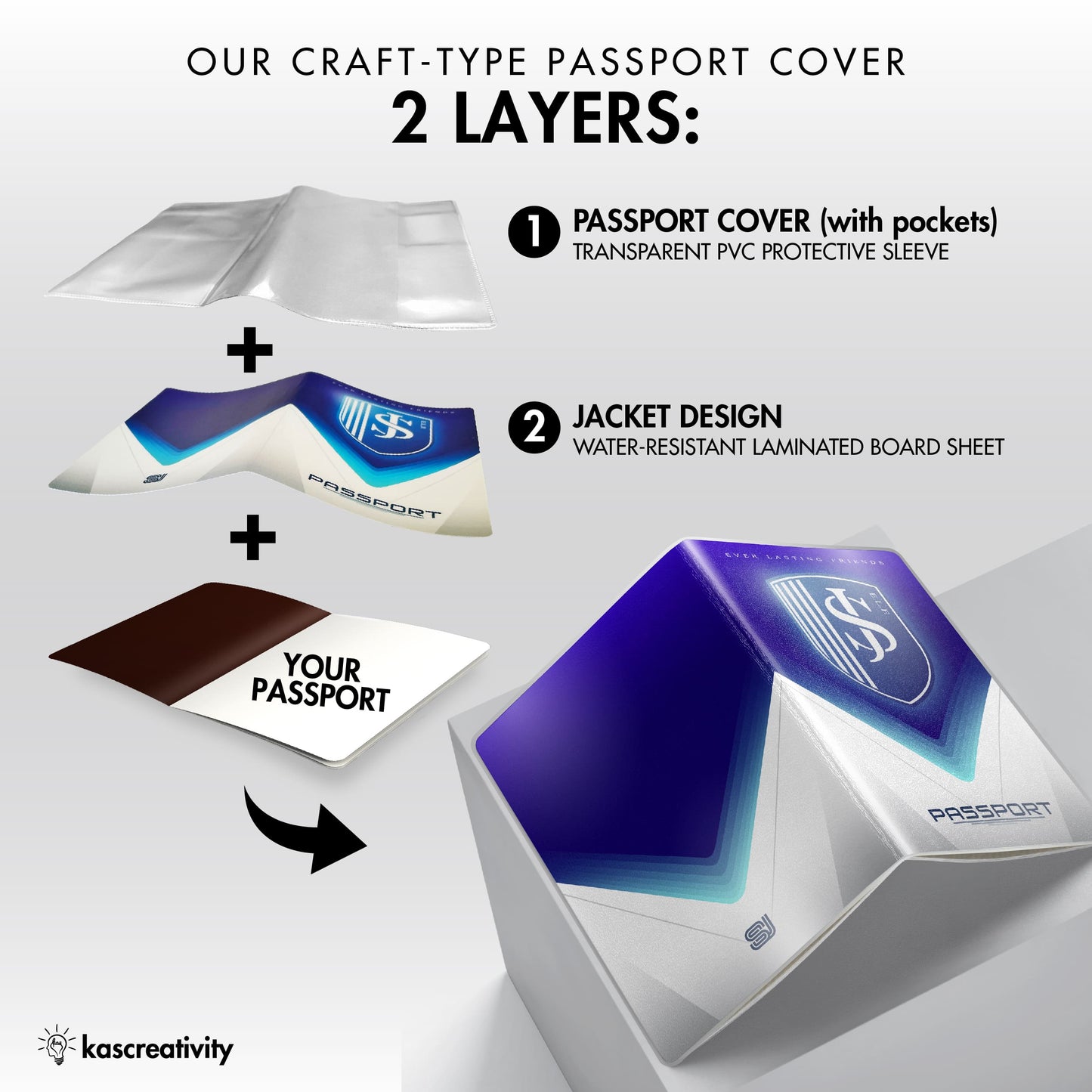 K-Pop Collection - Creative Passport Cover