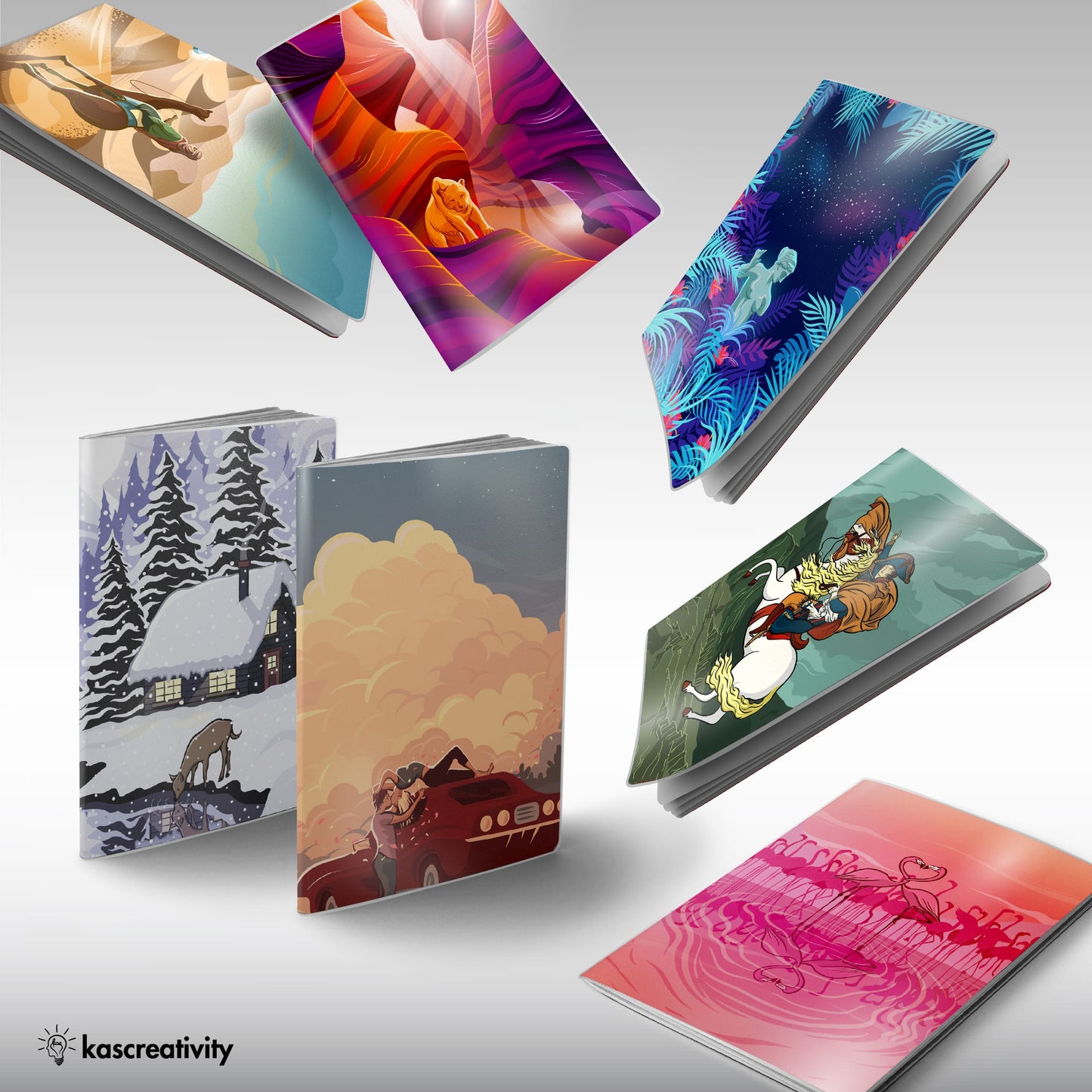 Illustrated Collection - Creative Passport Cover