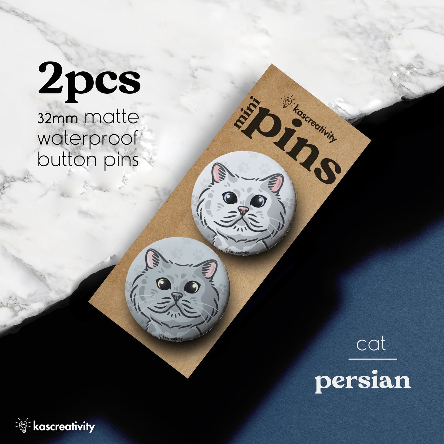 Dogs & Cats Mini Button Pins