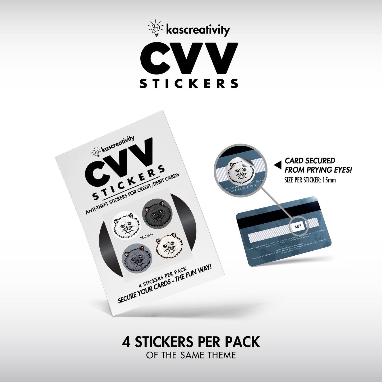 Cats Collection - CVV Stickers