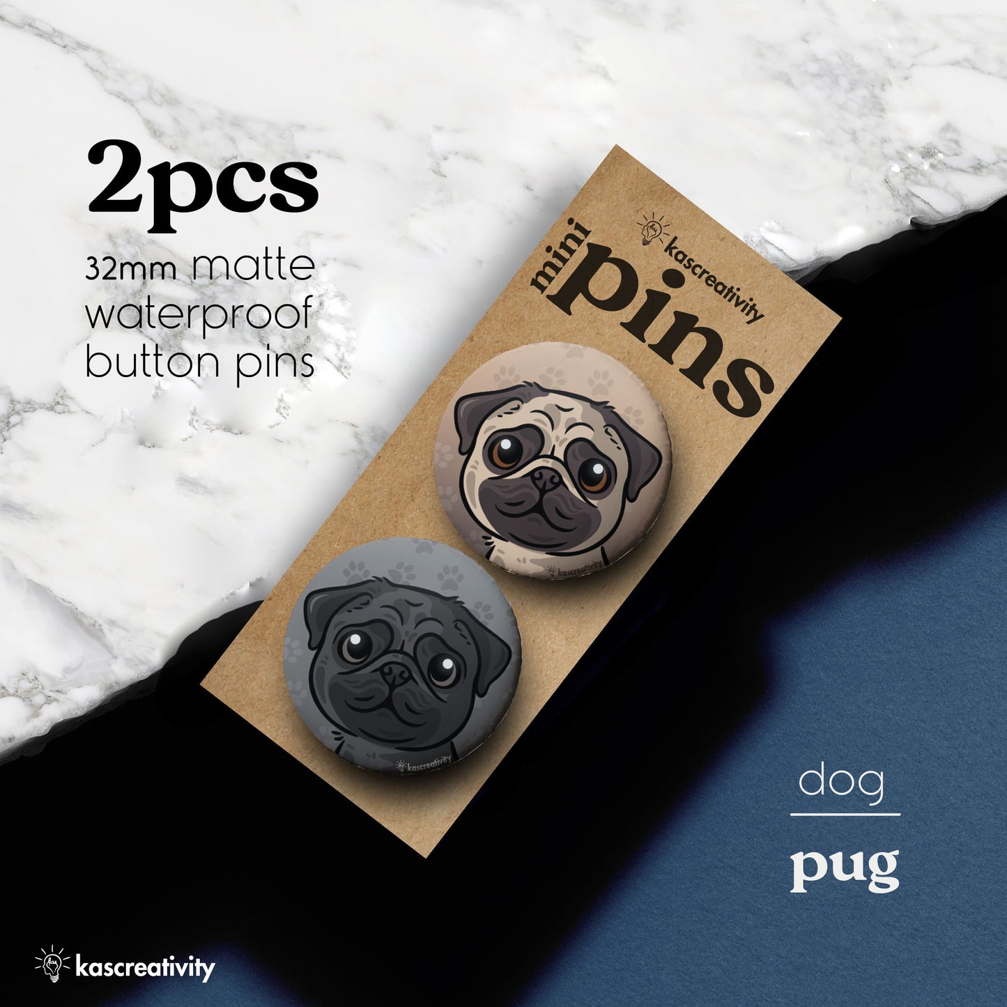 Dogs & Cats Mini Button Pins
