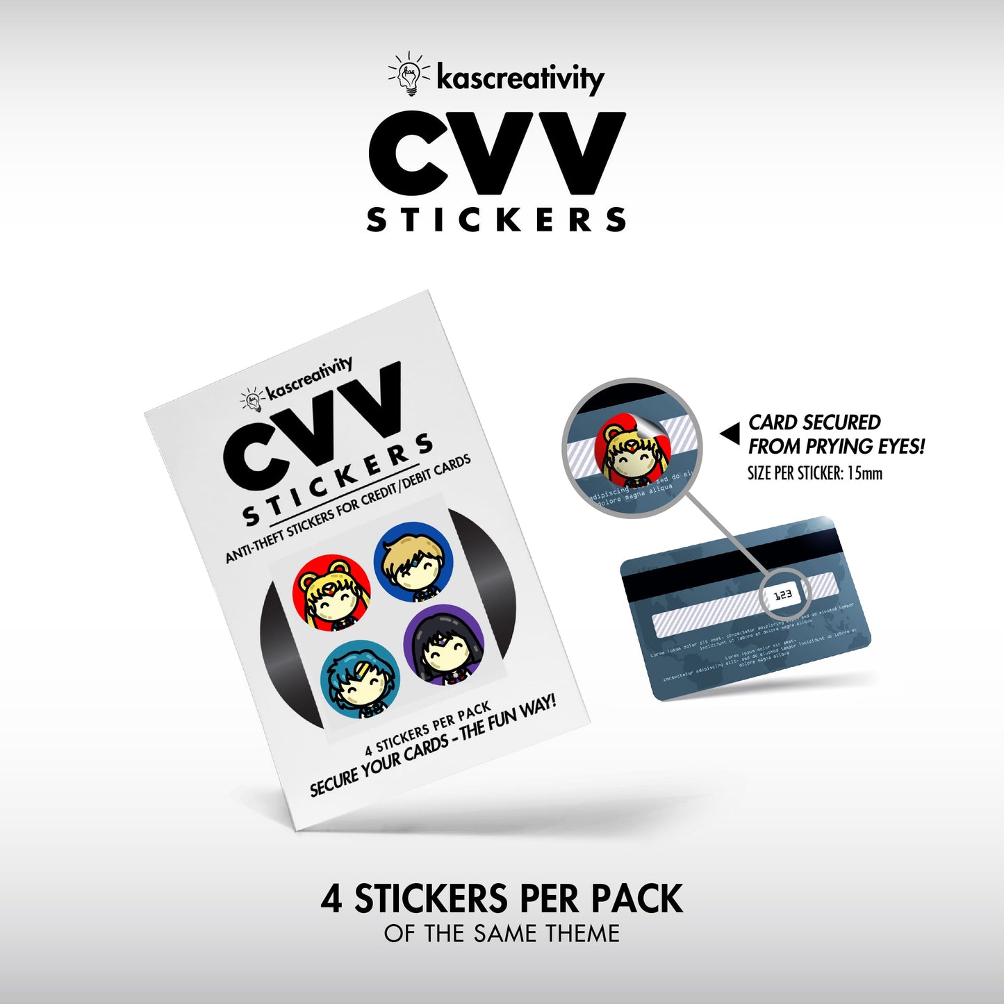 Anime Collection - CVV Stickers
