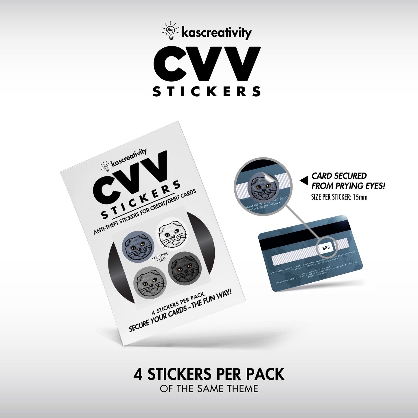 Cats Collection - CVV Stickers