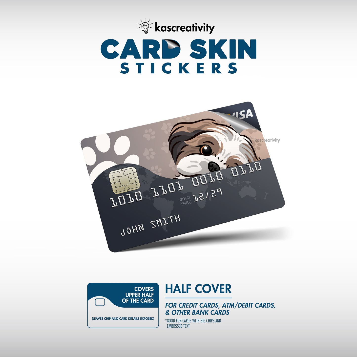 Dogs Collection - Card Skin Stickers
