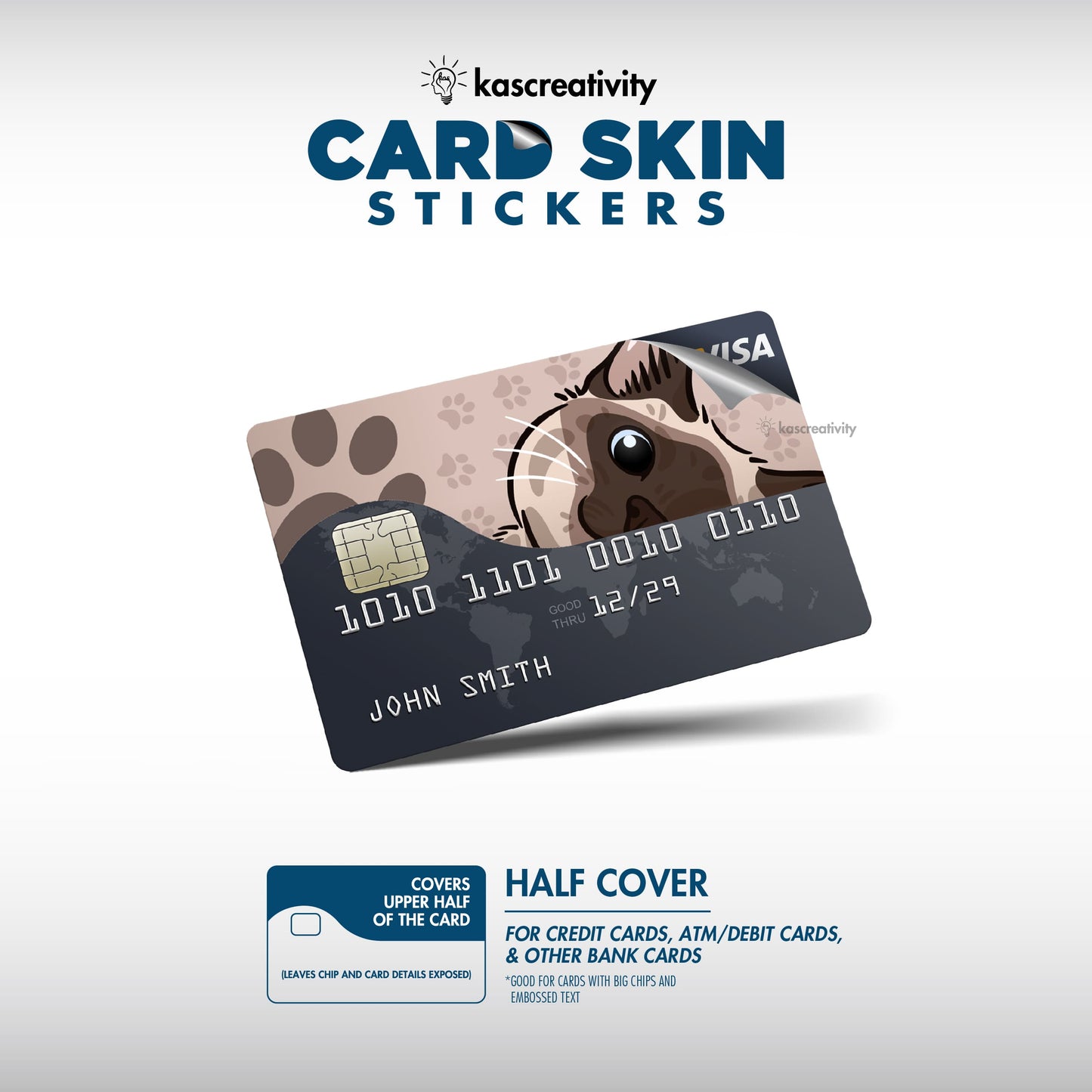 Cats Collection - Card Skin Stickers