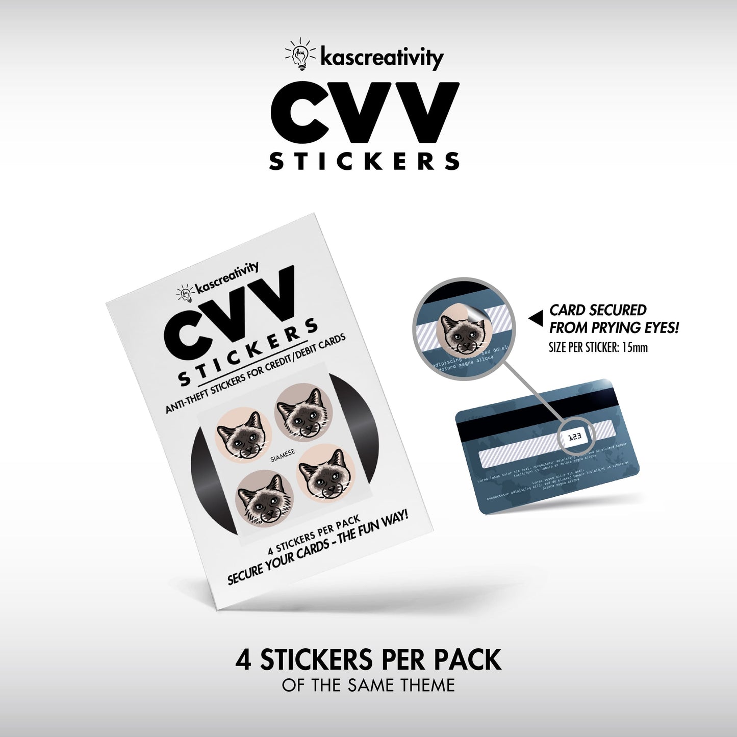 Cats Collection - CVV Stickers