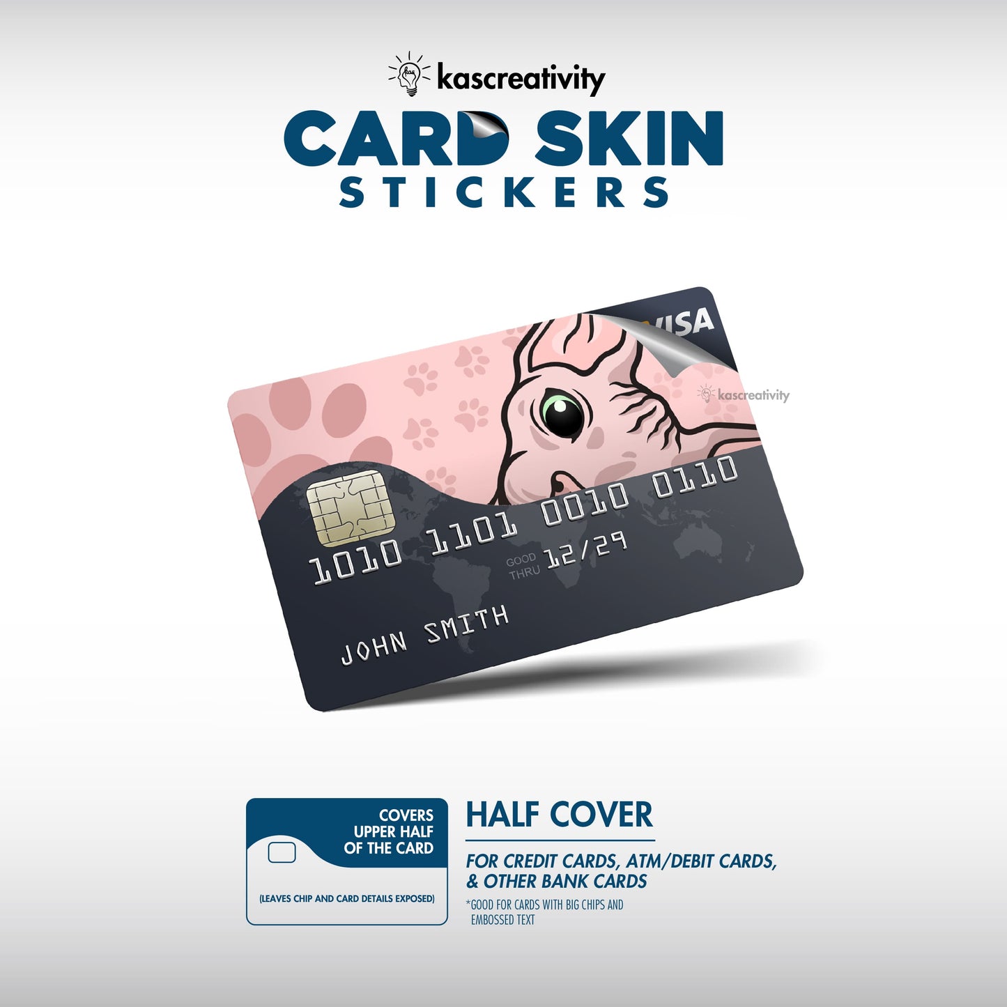 Cats Collection - Card Skin Stickers