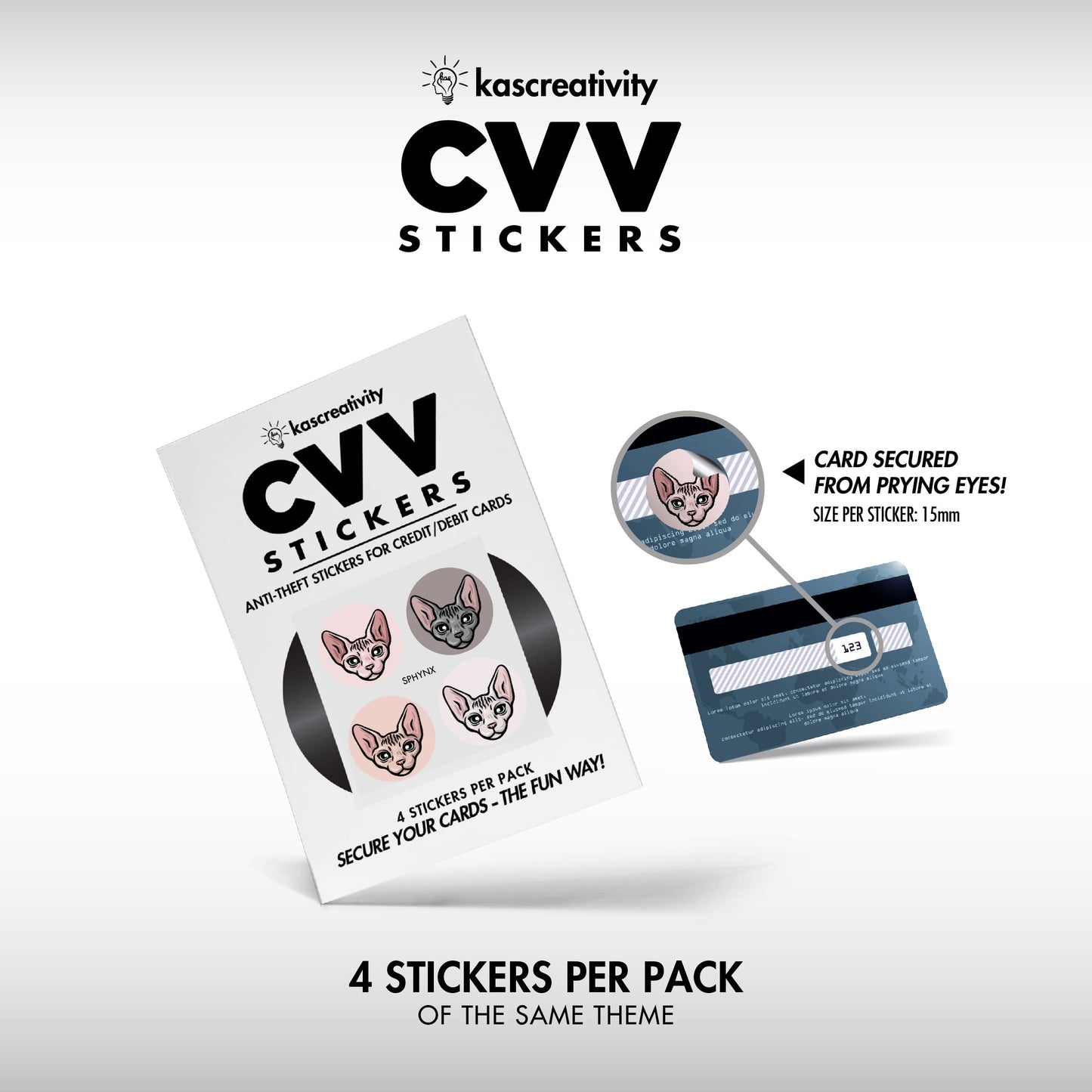 Cats Collection - CVV Stickers
