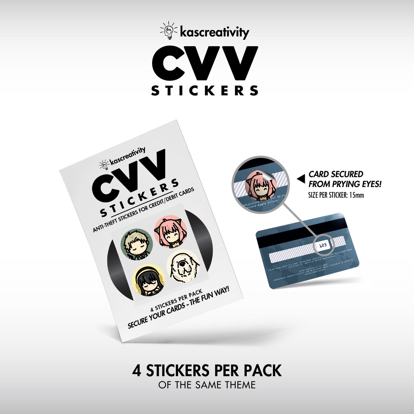 Anime Collection - CVV Stickers