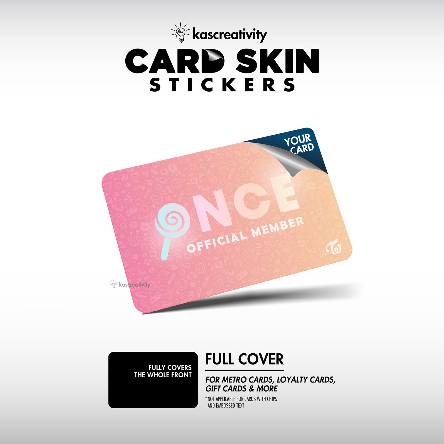 K-Pop Collection - Card Skin Stickers