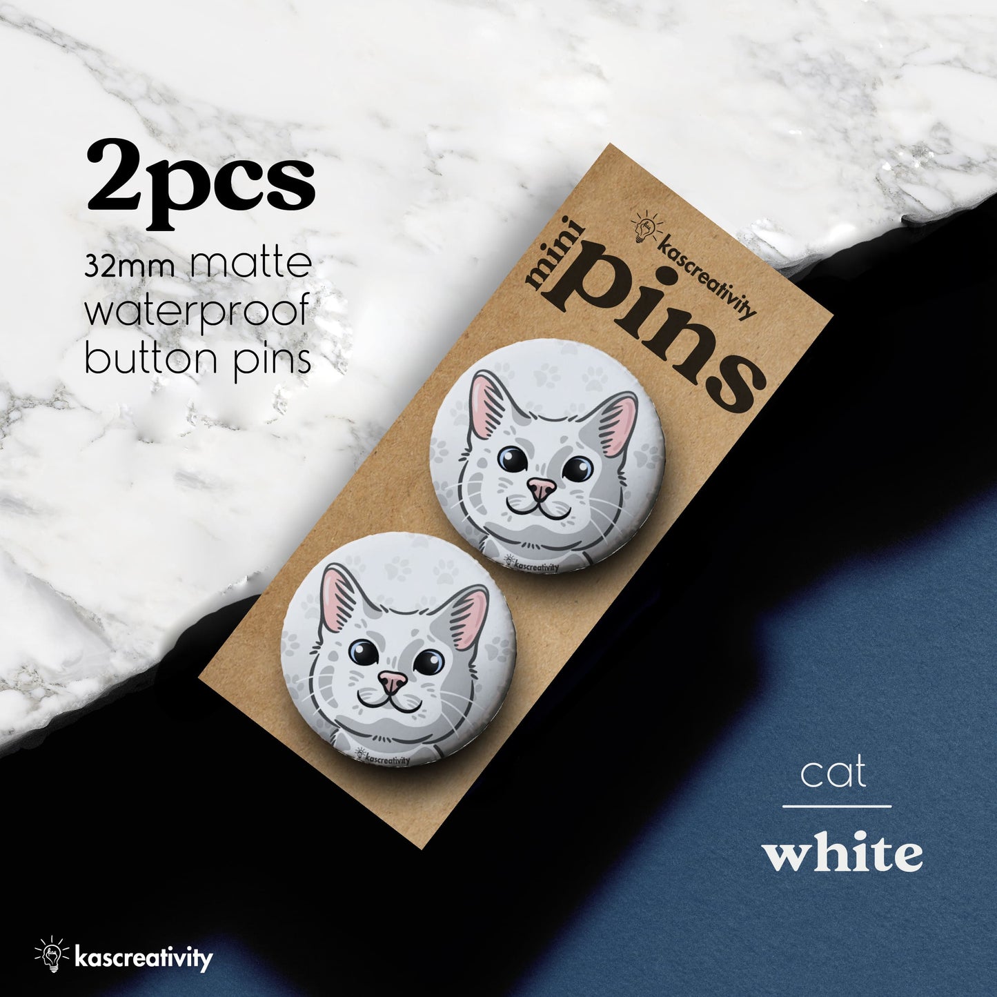 Dogs & Cats Mini Button Pins