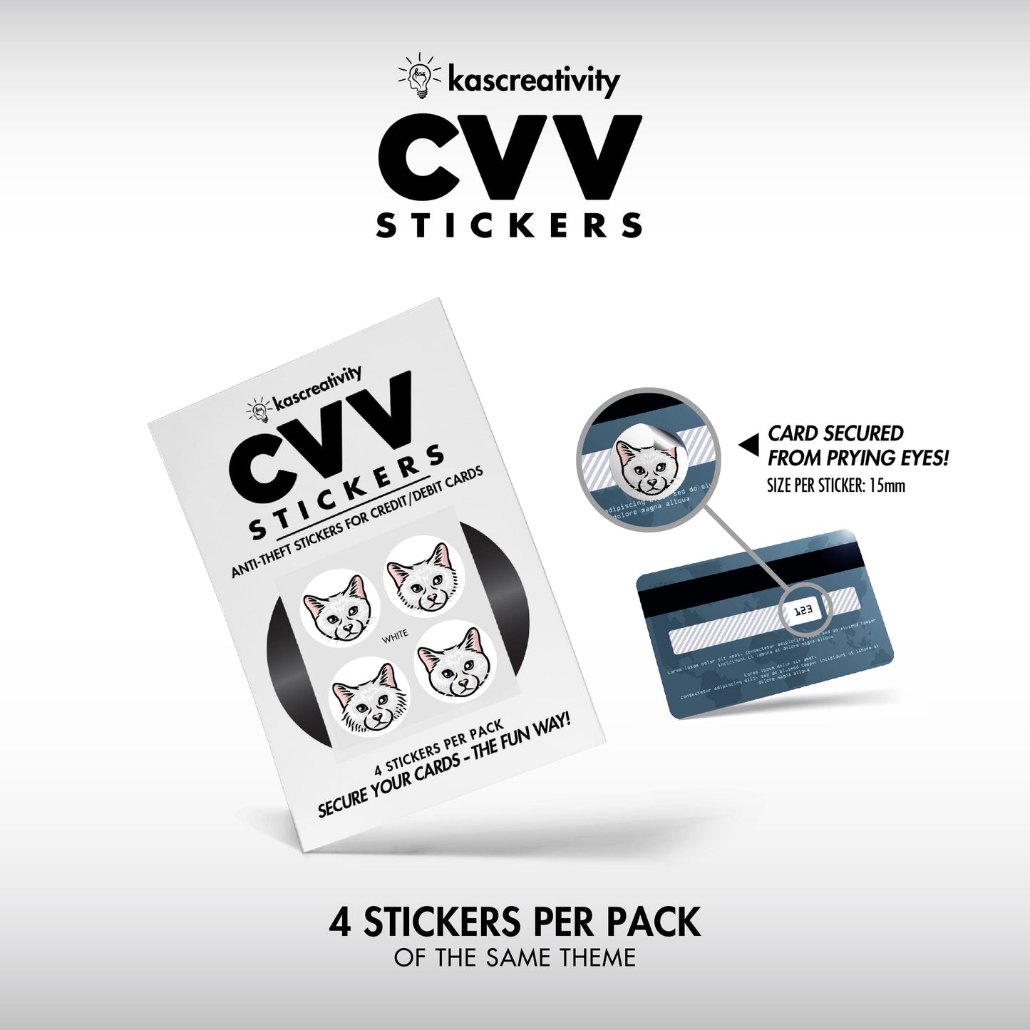 Cats Collection - CVV Stickers