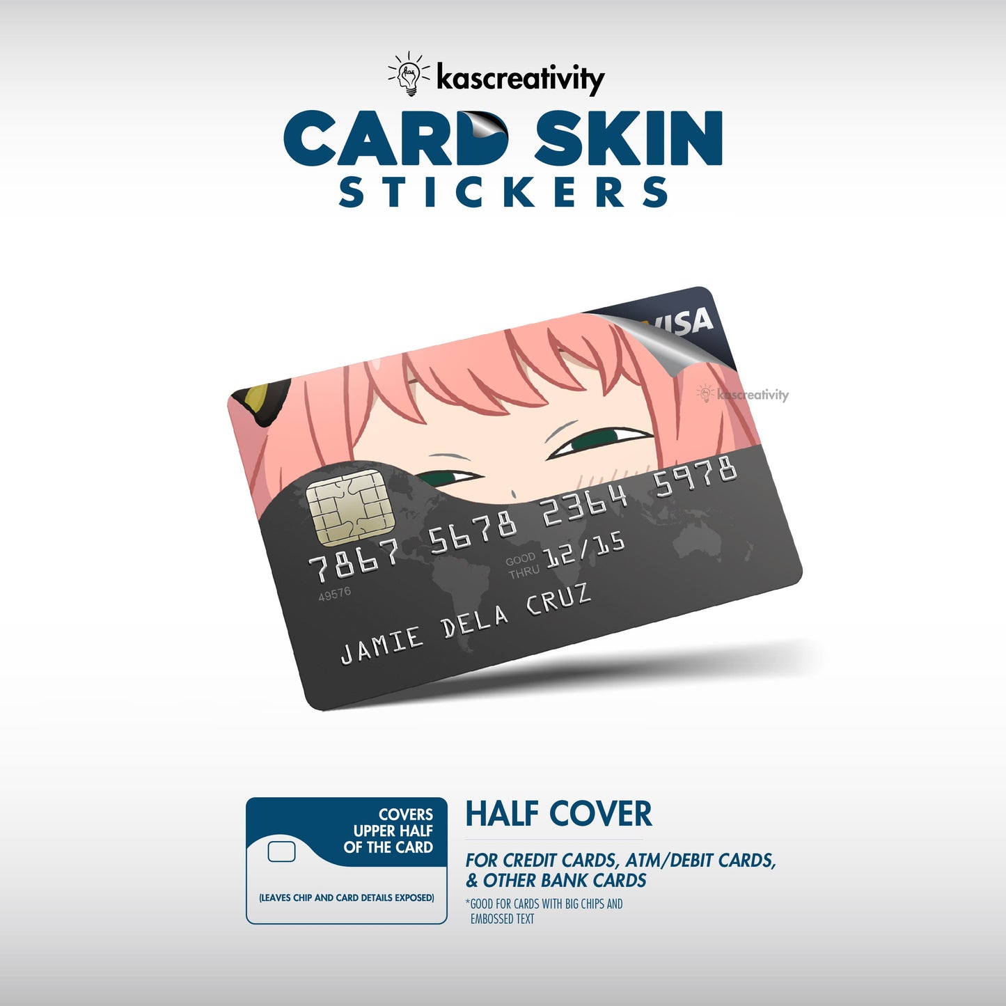 Anime Collection - Card Skin Stickers