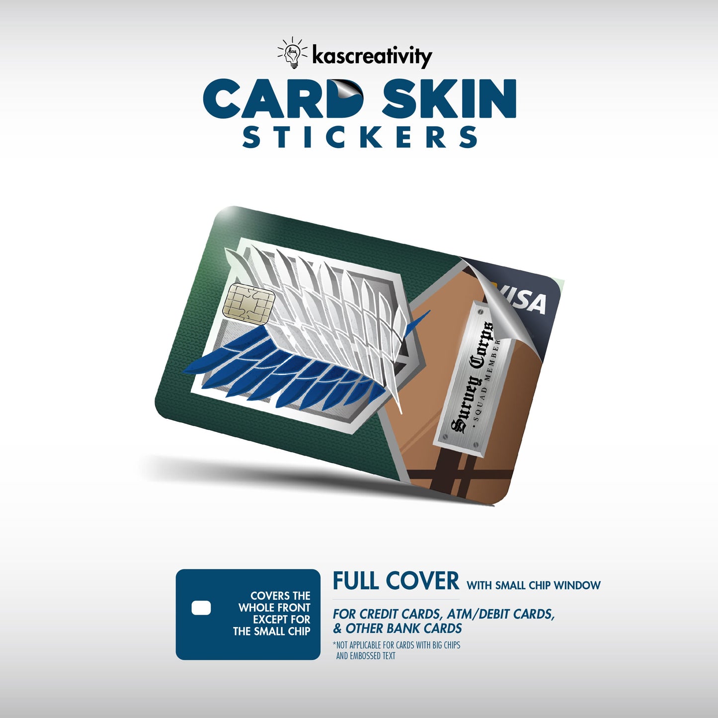 Anime Collection - Card Skin Stickers