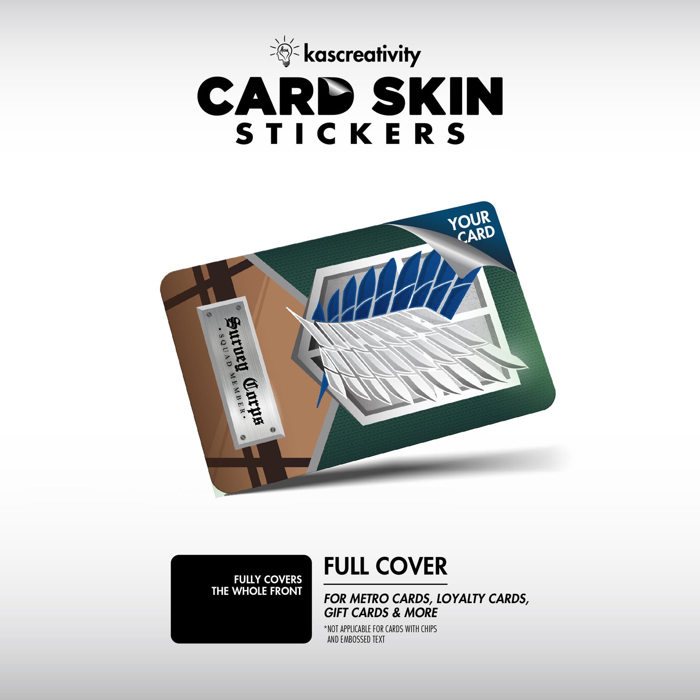 Anime Collection - Card Skin Stickers