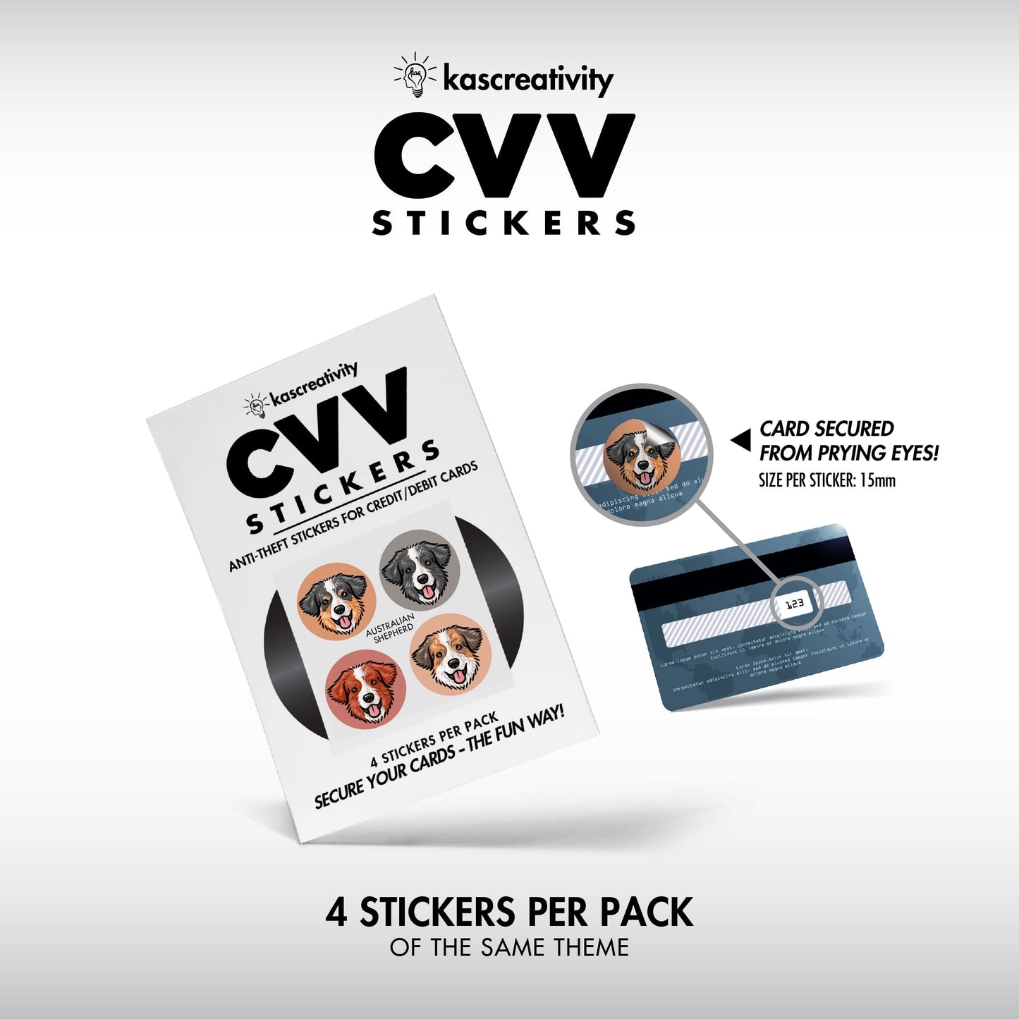 Dogs Collection - CVV Stickers