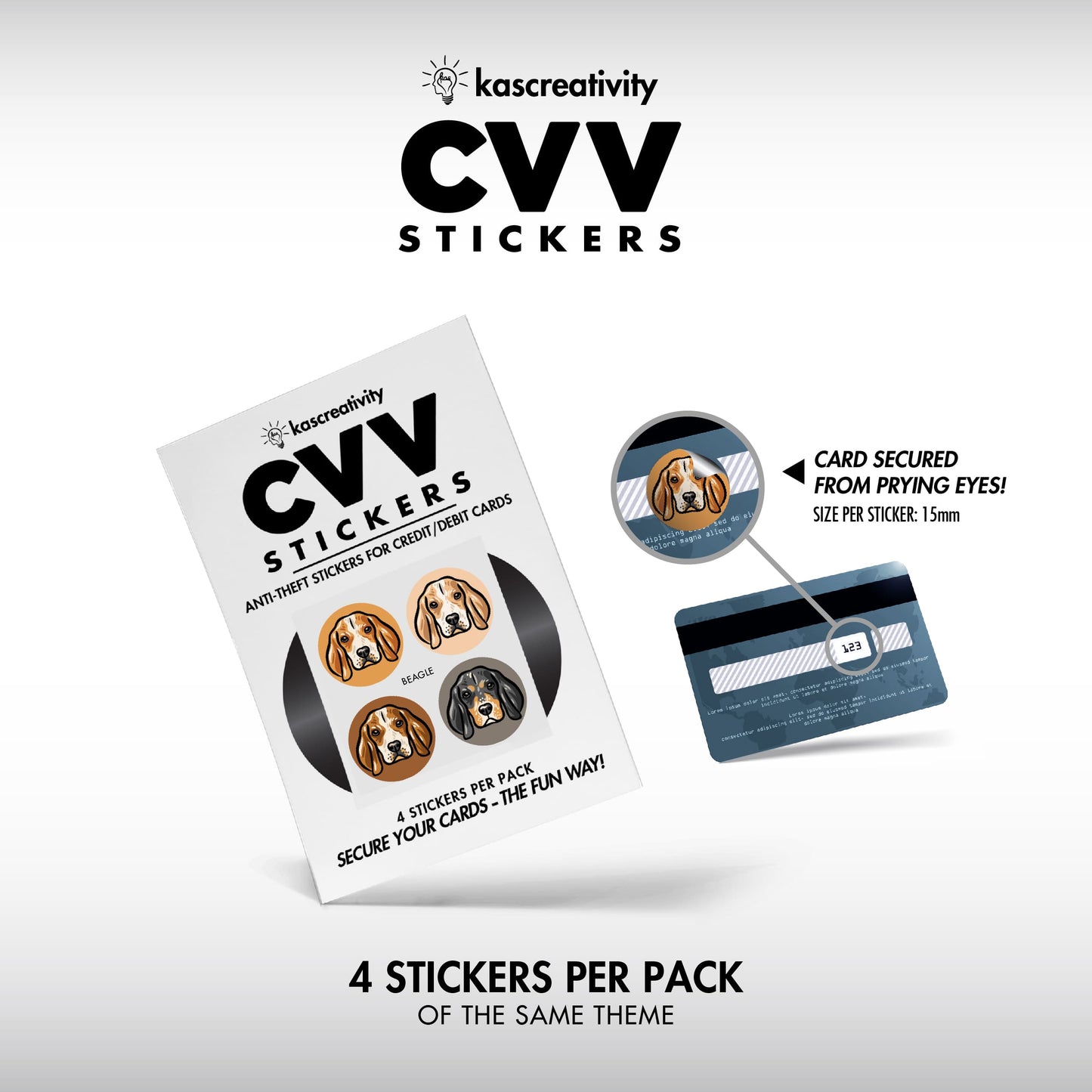 Dogs Collection - CVV Stickers