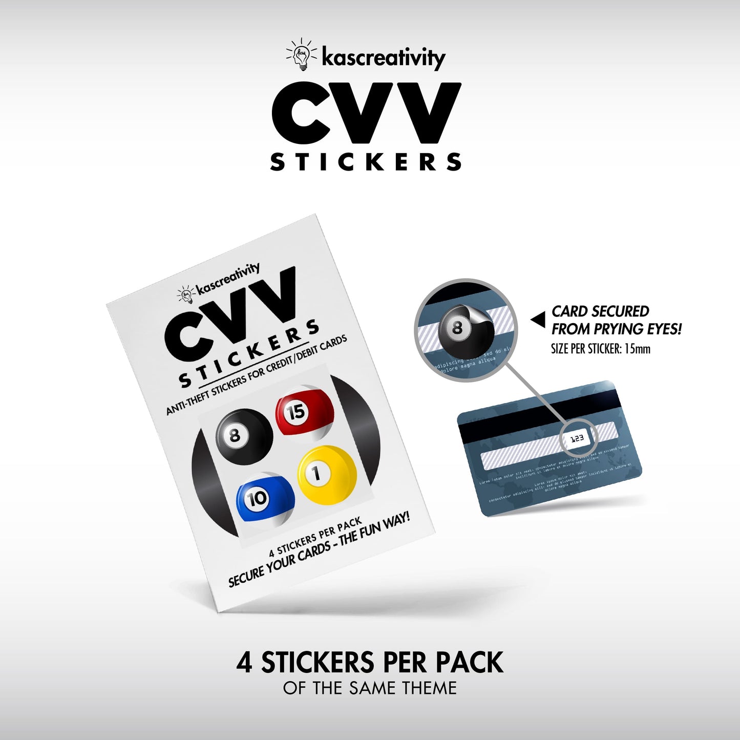 Sports Collection - CVV Stickers