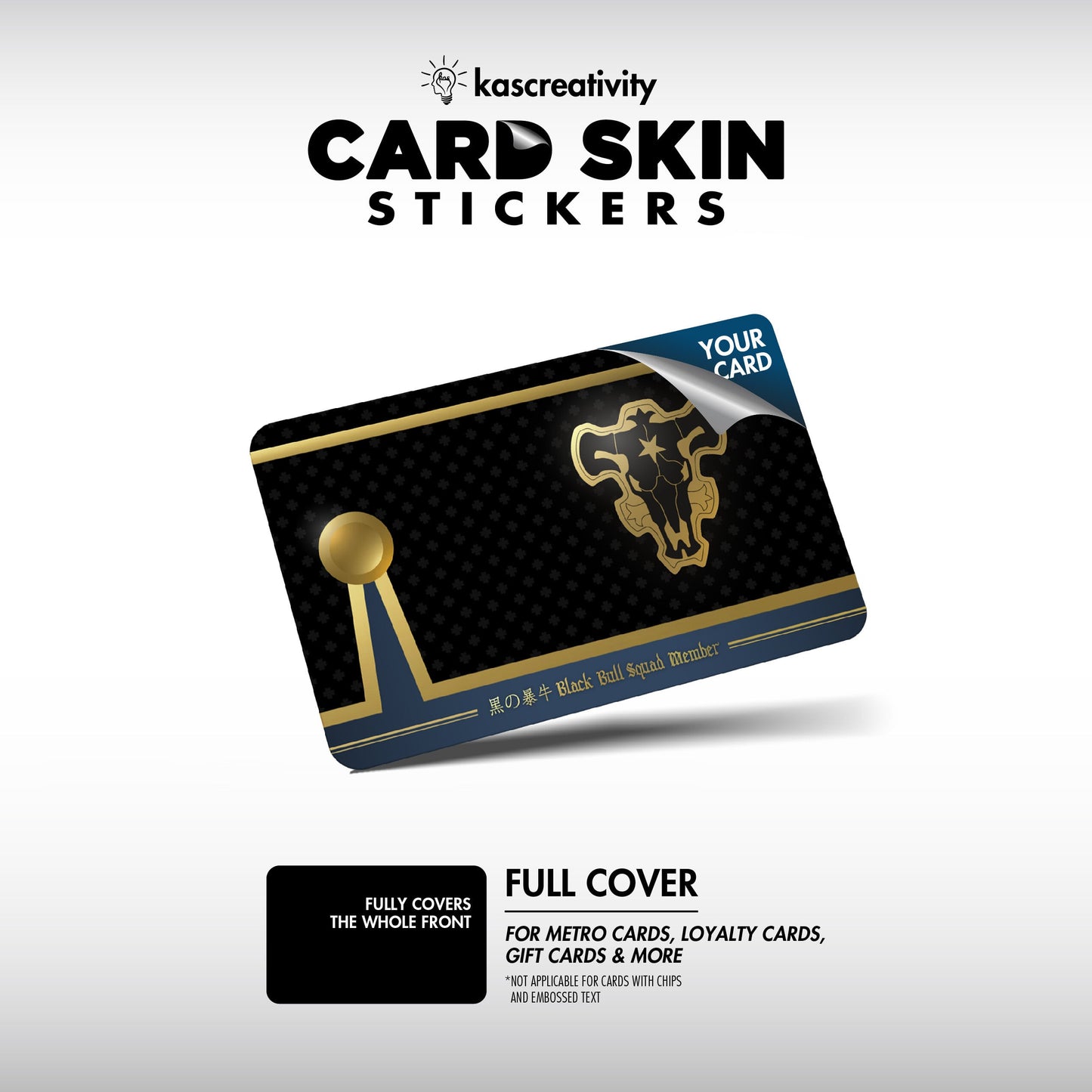 Anime Collection - Card Skin Stickers