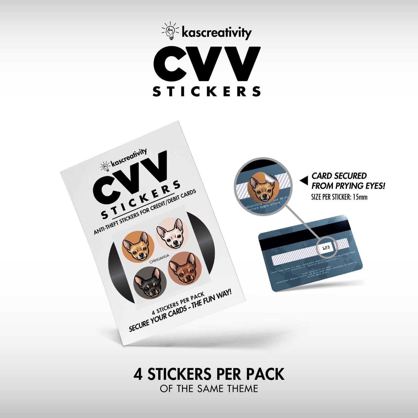 Dogs Collection - CVV Stickers