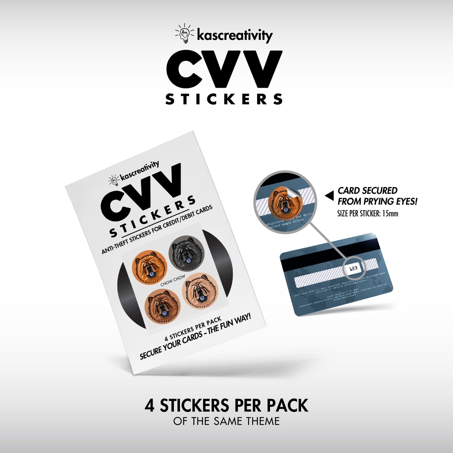 Dogs Collection - CVV Stickers
