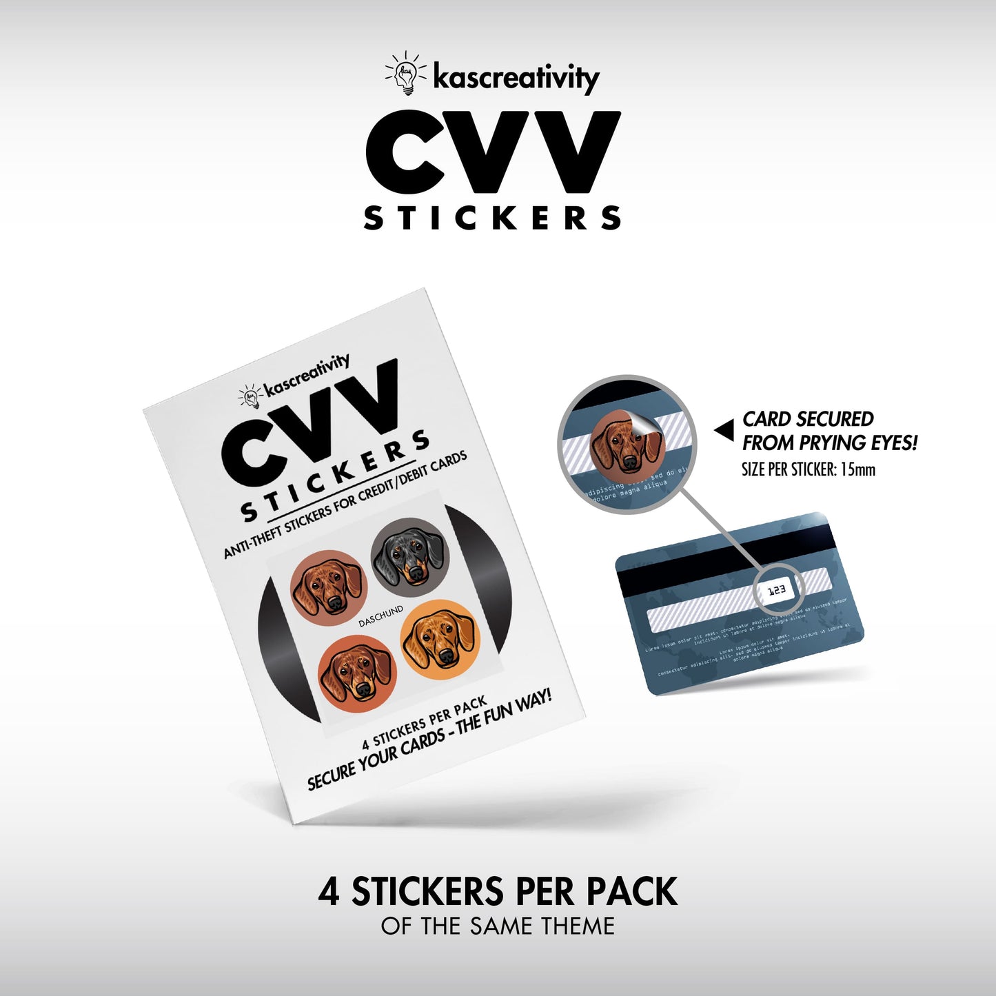Dogs Collection - CVV Stickers