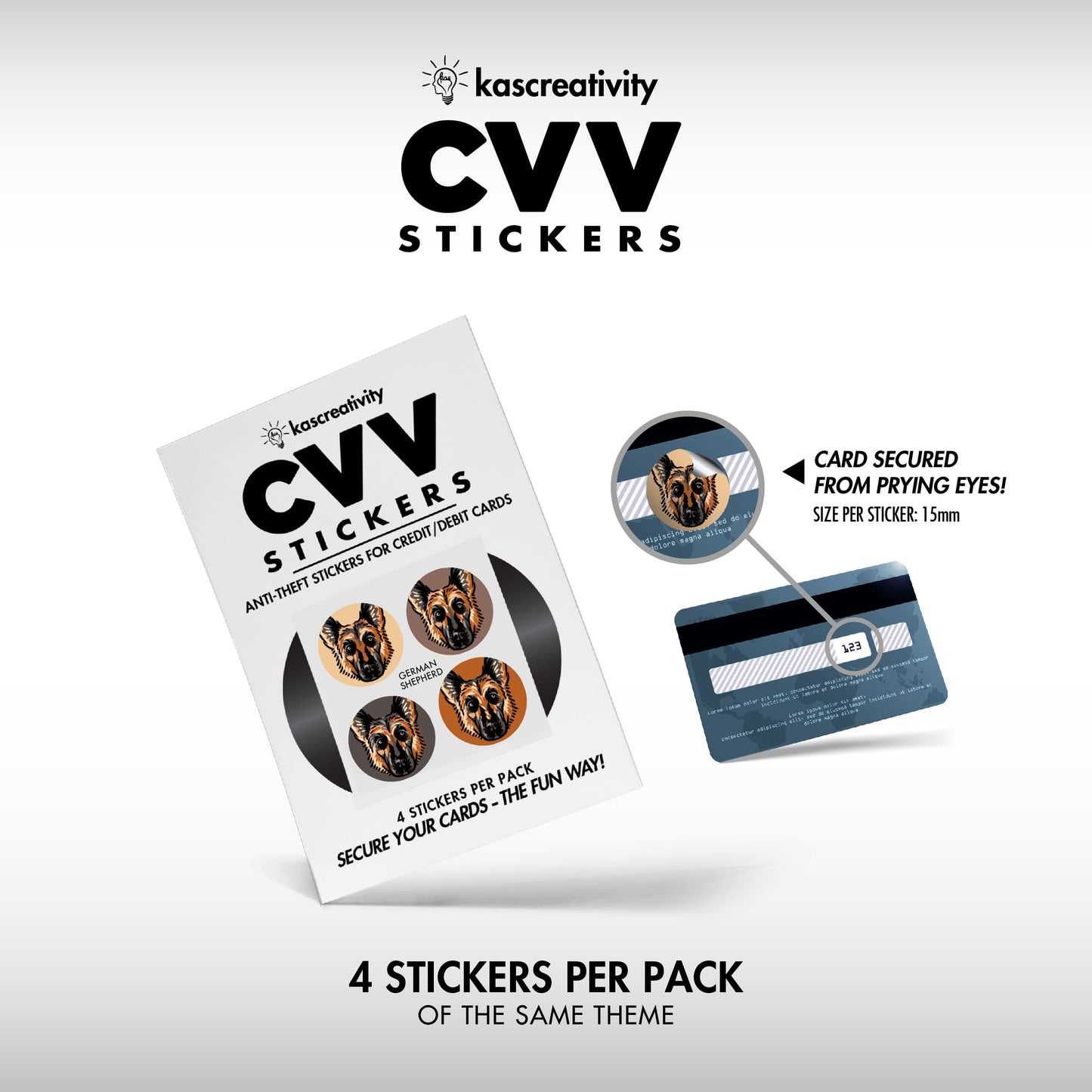 Dogs Collection - CVV Stickers
