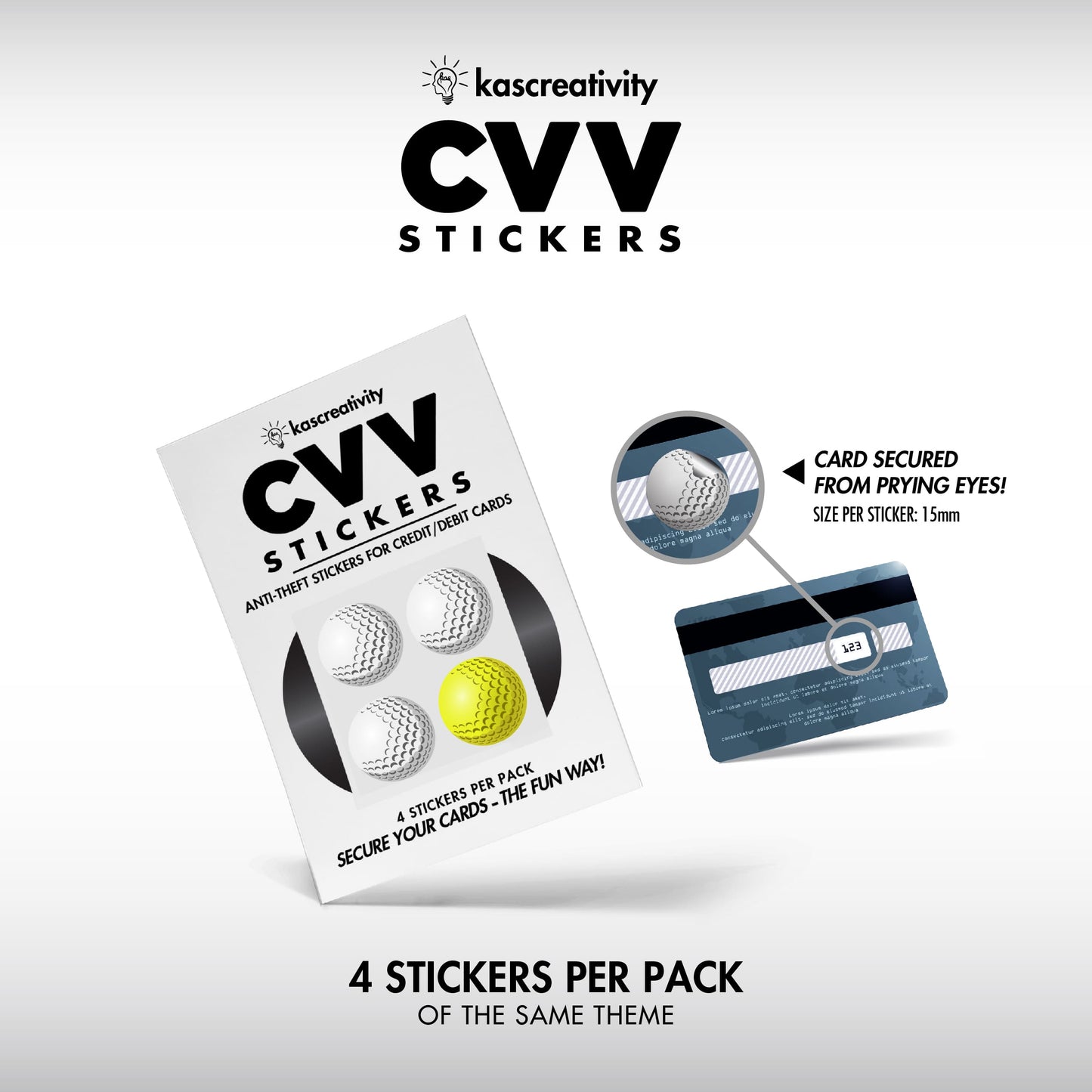 Sports Collection - CVV Stickers