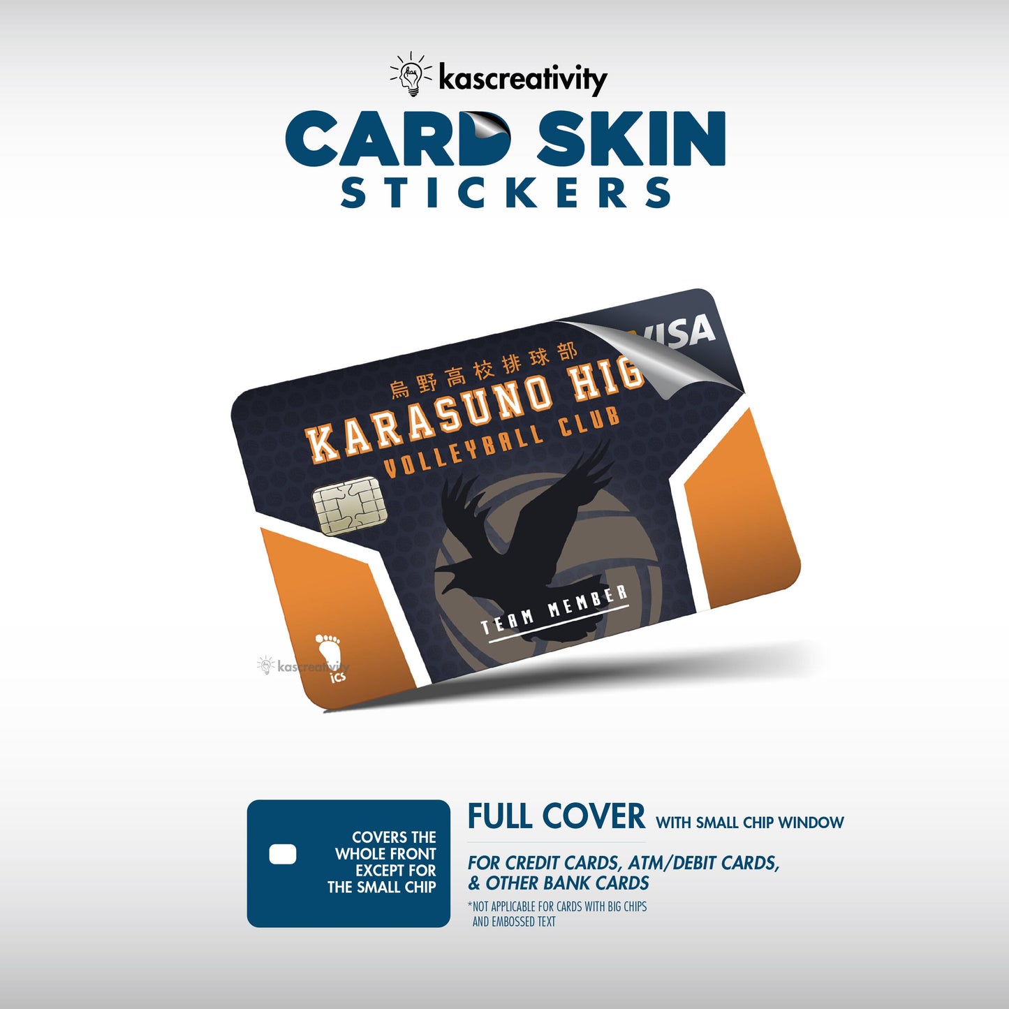 Anime Collection - Card Skin Stickers