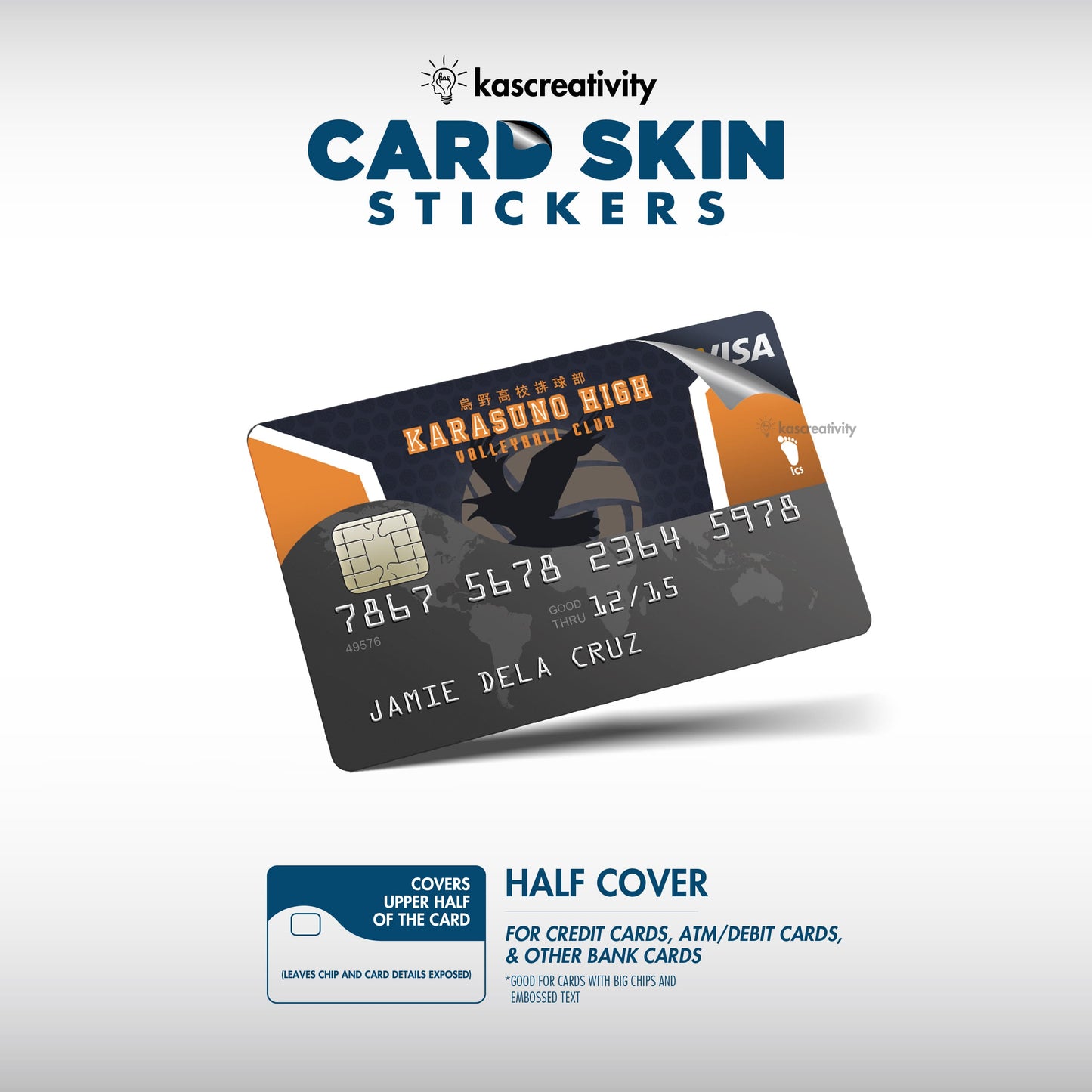 Anime Collection - Card Skin Stickers