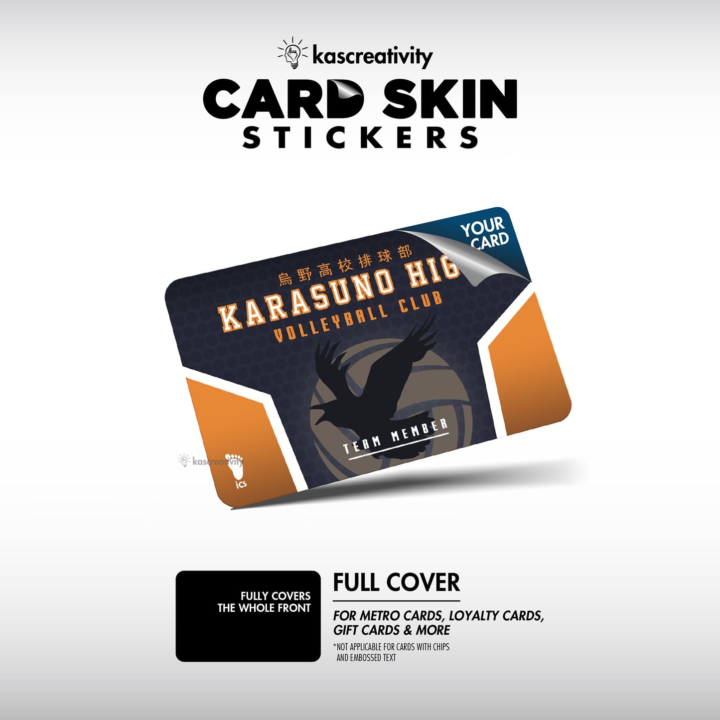 Anime Collection - Card Skin Stickers