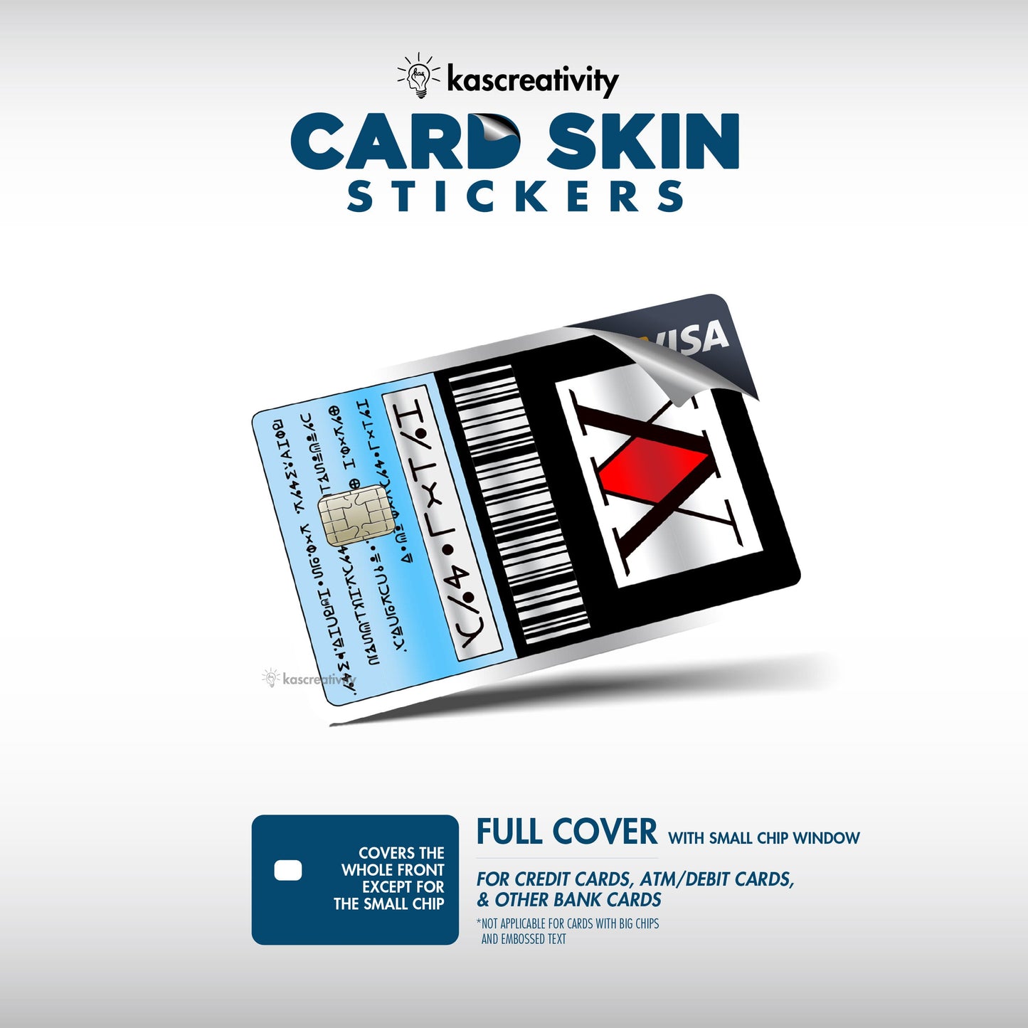 Anime Collection - Card Skin Stickers