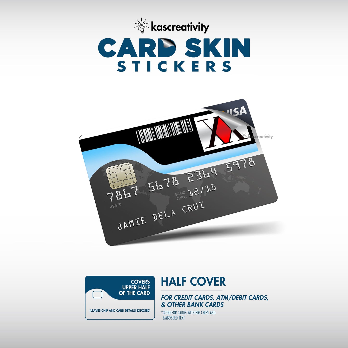 Anime Collection - Card Skin Stickers