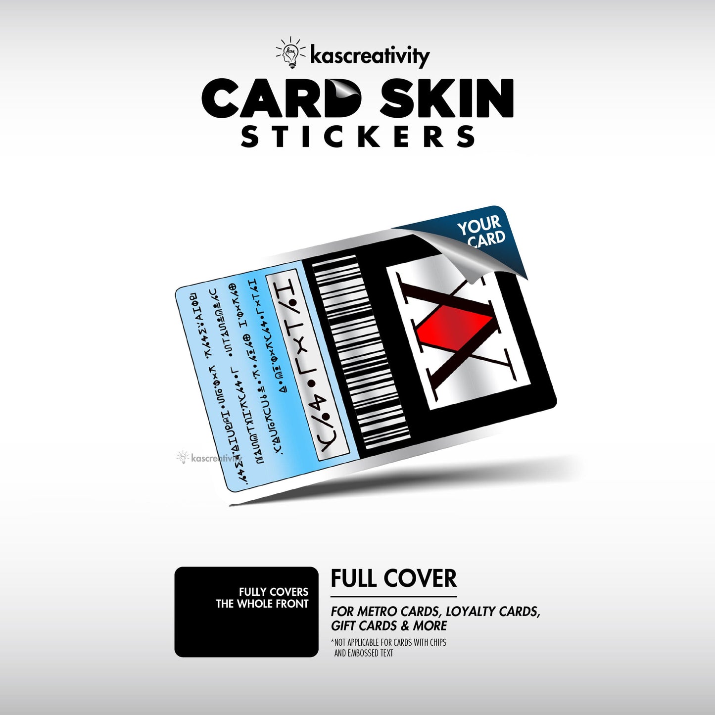 Anime Collection - Card Skin Stickers