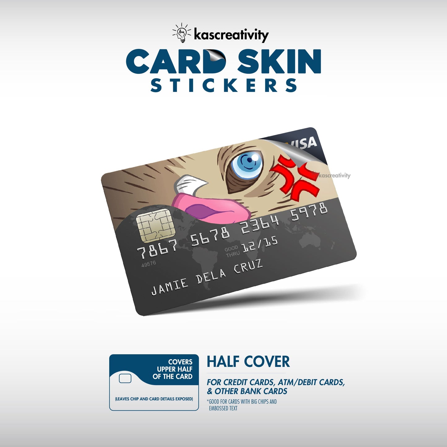 Anime Collection - Card Skin Stickers