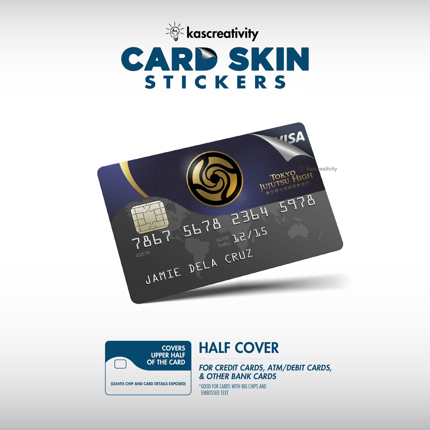 Anime Collection - Card Skin Stickers