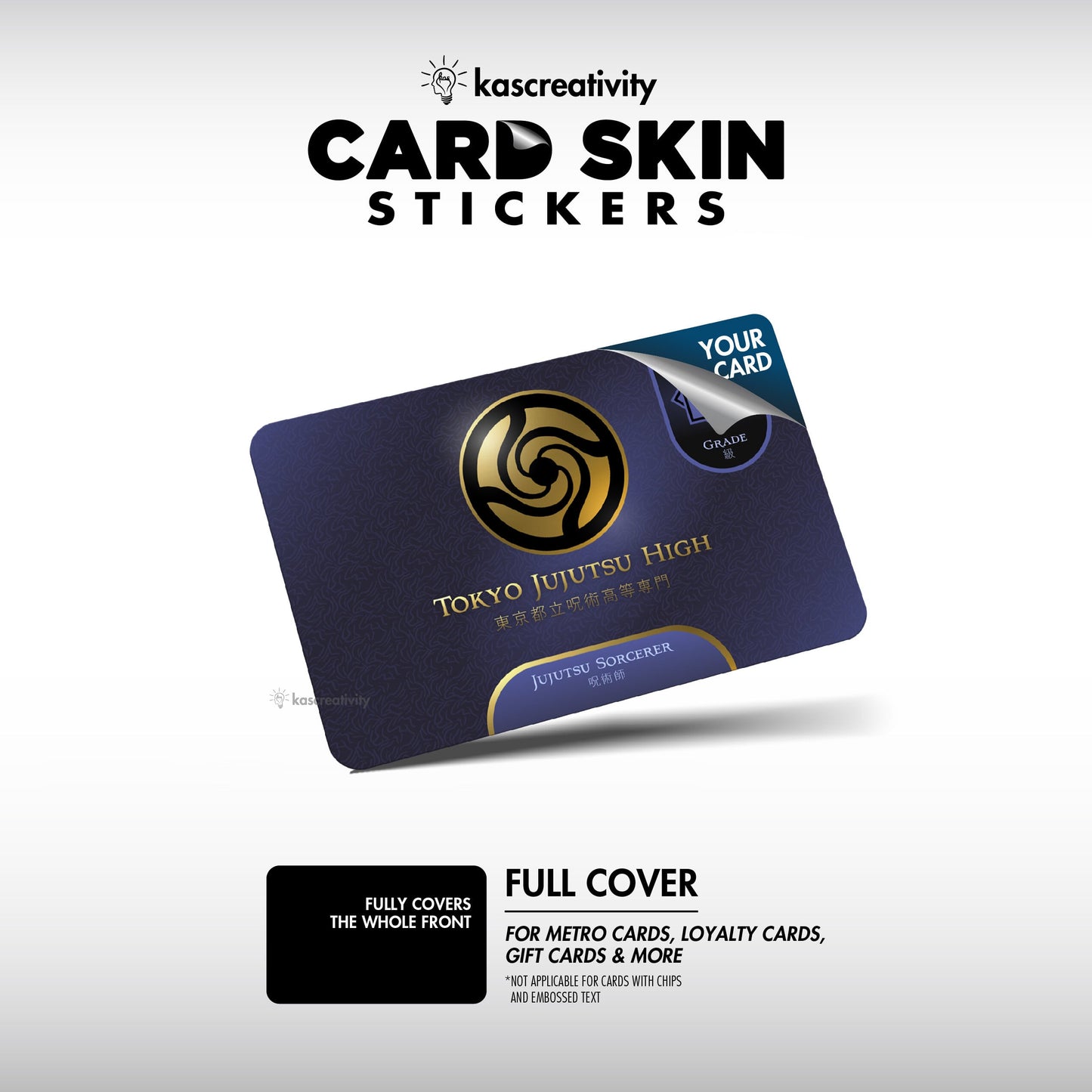 Anime Collection - Card Skin Stickers