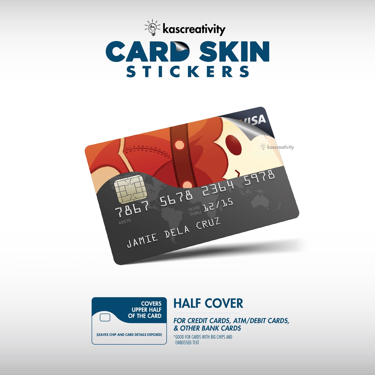 Anime Collection - Card Skin Stickers
